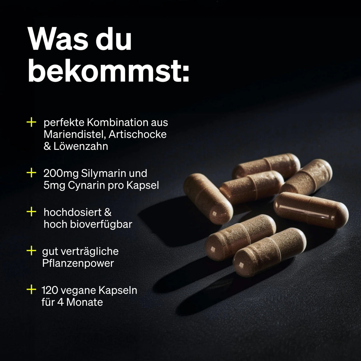 Mariendistel mit Artischocke & Löwenzahn 120 Kapseln