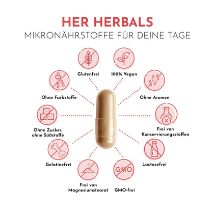 Her Herbals 60 Kapseln