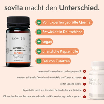 sovita Lavendel Passionsblume 90 Kapseln