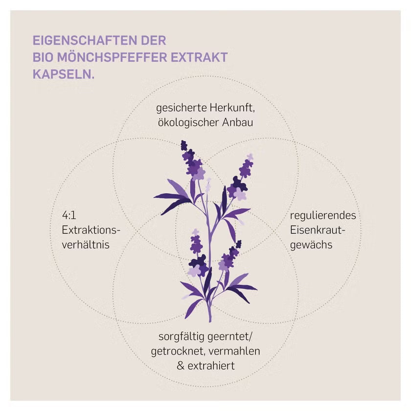 Bio Mönchspfeffer Extrakt 240 Kapseln